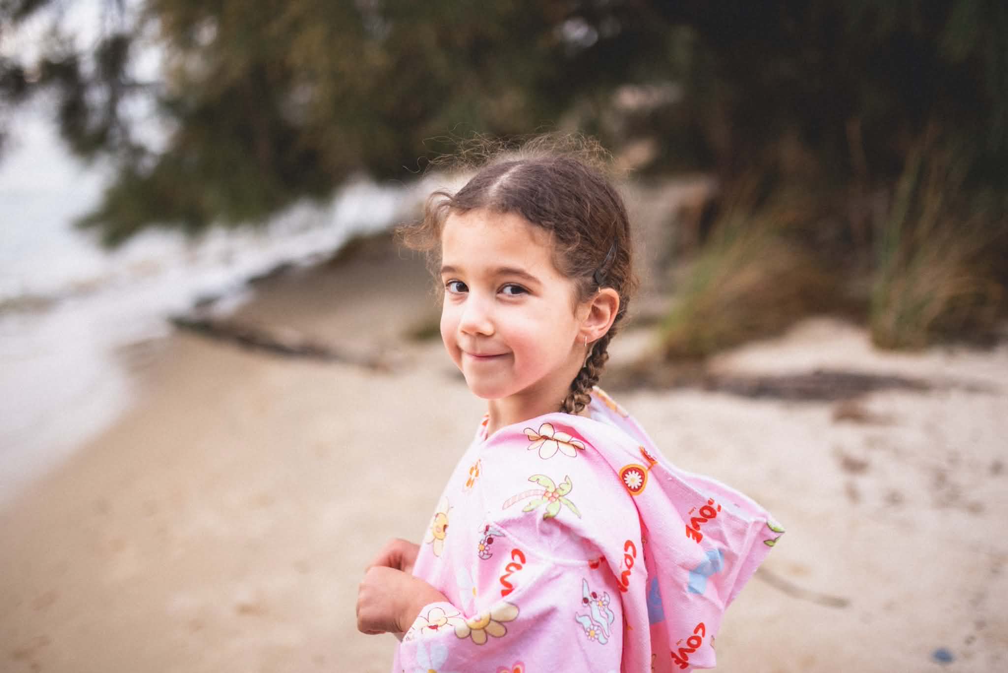 Pink Cove Lane Poncho Towel