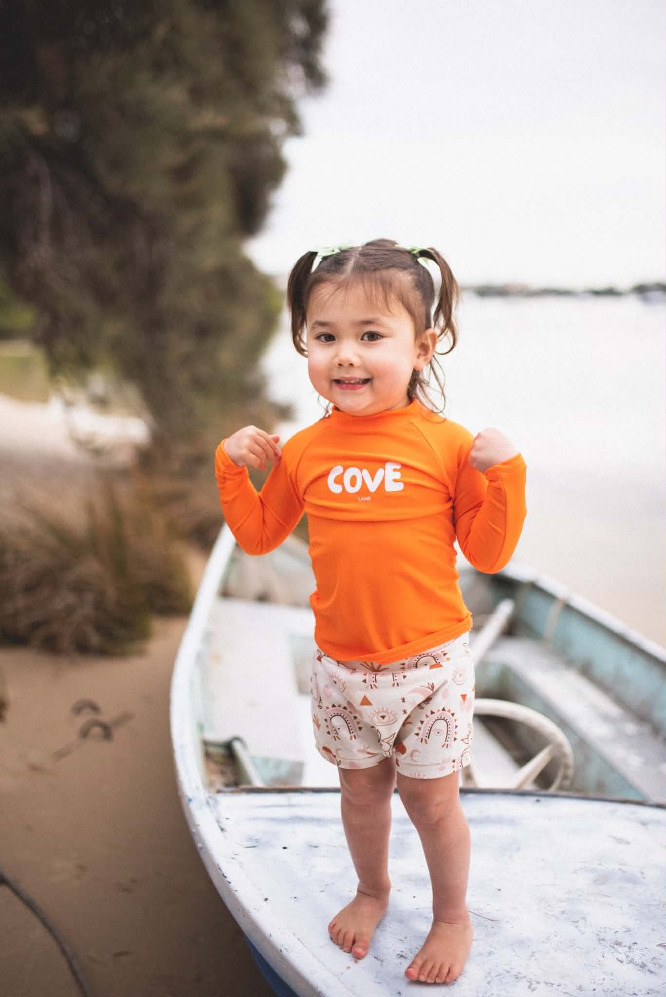 Orange Cove Lane Rashie